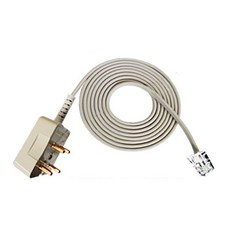 전화선 L코드 6P2C 케이블 5M 아이보리 INP020, Å▤상품선택☆★, 1개