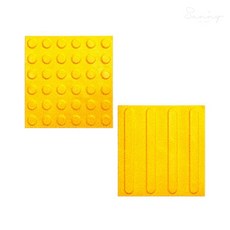 해광 바닥용 감삽형 점자블럭 고무철판형 유도블럭, 선형, 선형-1개