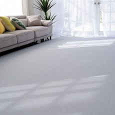 제로벨 제로플러스 21T 층간소음 방지 PVC 롤매트 유아 어린이매트, 직물그레이