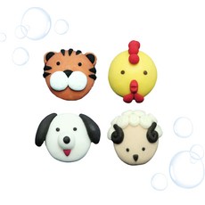 J. 클레이 동물 비누 만들기 유치원 어린이집 만들기 재료, 클레이비누(호랑이)