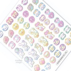 마켓마고 시나모롤 귀걸이스티커 여아귀걸이스티커