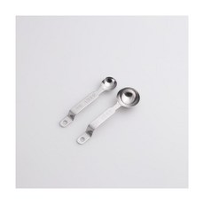 【東京速購】日本製suncraft計量湯匙2入組 AL-166 小茶匙 不鏽鋼量匙 調味料 烘焙 精準測量, 1個, 計量湯匙2入組