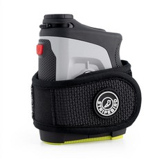 STRIPE 스트라이프bird 2.0 슬림 골프 마그네틱 거리 측정기 랩 마운트(폼 피팅 스트랩 스텔스 블랙) 중 장치에 쉽게 액세스 가능 버클 없는 스트랩, 스텔스 블랙