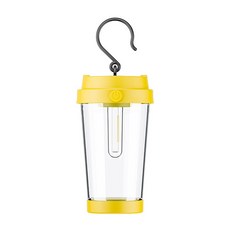 야외용 감성 조명 야외 전구 텀플러 캠핑 LED 랜턴, 옐로우 LED, 1개