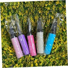 휴대용 손 공기 주입기 마카롱 컬러 물놀이 튜브 풍선 펌프 여름 야외 캠핑 해변용, 1개, 색상랜덤