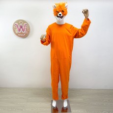 WULA 狐狸先生大人連身服 狐狸面具 表演服