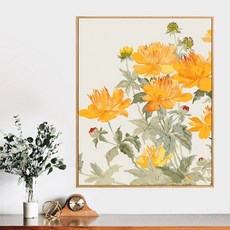 디앤제이 DIY 명화그리기 유화 키트 액자 인테리어 벽장식품, 30*40, 번지듯, 1개