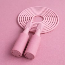 리브온 헤비 줄넘기 근력강화 피트니스 트레이닝 로프 홈트용, 1개, 핑크