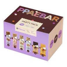 [설탕X 저당] 빼바 프로틴바 파티팩, 1세트, 400g