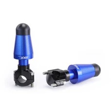 범용 오토바이 수정 된 떨어지는 보호 바디 프레임 슬라이더 충돌 방지 장치 클램프 마운트 Anti-Fall Rod, 07 28-33mm A Blue 1Pair