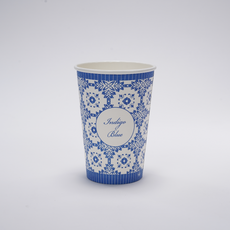 하늘눈 공컵 인디고블루 일회용컵 390ml, 1박스