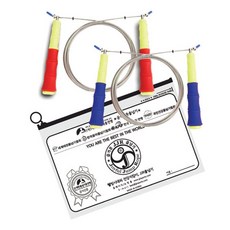 제이제이알 JJR 선수용 초고속 와이어 줄넘기 S1 스피드3, 레드
