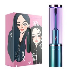 SUFOR-U 靜音殺菌可充電電動牙刷 Q-05, 1個, 墨綠色, 殺菌杯4刷頭禮盒Q-05