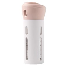 팔로잉샵 4 in 1 디스펜서 여행용 공병, 1개, 핑크