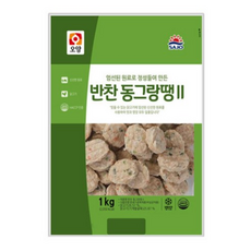 사조오양 반찬 동그랑떙, 2개, 1kg