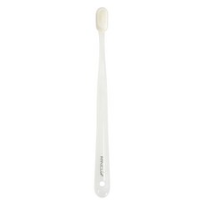ANGEL 마이크로 칫솔 콤팩트 헤드 밀키 화이트, 1개