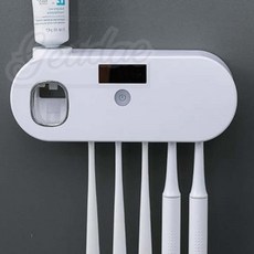그대여 태양광 무선 칫솔살균기 칫솔보관함