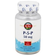KAL P-5-P補充片 50mg, 1個, 50顆