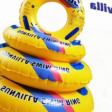 원형 물놀이튜브 해수욕장 수영장 여름휴가 피서용 계곡용 대형튜브, 1개, SUNVILLA원형튜브85cm