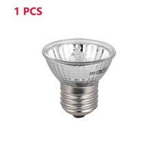 파충류 거북이 수족관용 할로겐 열 램프 UVA UVB 바스킹 히터 전구 25W, 1pcs, 1개