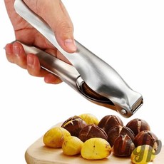 인프마켓 밤 까기 기계 가위 도구 생밤까기 호두집게 밤까기