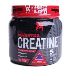 Cytosport Monster肌酸補充劑混合 葡萄, 500g, 1個