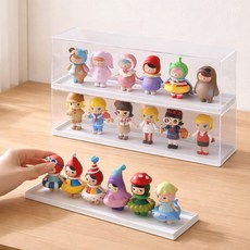 아크배라 차곡차곡 피규어 아크릴 진열장, 하얀색