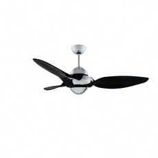 芬朵 54吋CLOVER系列遙控吊扇燈 燈飾燈具循環扇空調扇 多功能合一 打造舒適涼爽居家環境, 石墨黑-無燈款