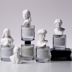 라아무 오너먼트 석고 디퓨저 150ml 실내방향제 집들이선물 인테리어 화장실 거실, 1개, 비너스/비올라