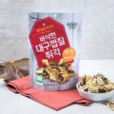 오희숙 전통부각 바삭한 대구껍질 튀각, 4개, 30g