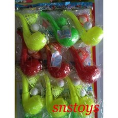 sns 古早味 懷舊童玩 煙斗吹球遊戲 長14公分, 1個