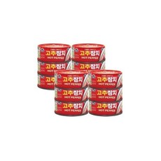 사조 참치 통조림 고추참치 안심따개 85g x 12개