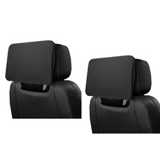 2024-2026 GMC 유콘 뒷좌석 스크린용 슬림 네오프렌 커버 2팩 - 싱글 레이어 신축성 있는 엣지 디자인, 2024-2026 GMC 유콘 뒷좌석 스크린용 슬림 네