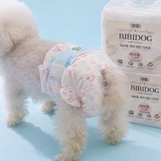 비비독 케어 애견기저귀 여아용(50매) 애견 배변기저귀 강아지기저귀 애견패드 소형견 중대형견, 특대형, 1세트, 50개입