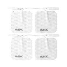 휴비딕 체외형 의료용 전극 핀타입 저주파 패드 4p, 1세트, 정사각 핀타입패드 1조(4장)