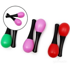 글샵 마라카스 장난감, 핑크