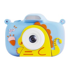 兒童相機可拍照數碼照相機高清玩具可打印男孩女孩生日禮物小相機, 私模2.4寸藍色-帶閃光燈-無卡:1個