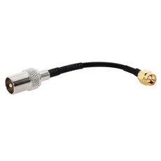 RG174 케이블 IEC PAL DVB-T to SMA / F TV 수 플매트 카펫 러그 암 잭 RF 점퍼 피그테일 어댑터 20cm, 4) SMAJ-TVJ - 30cm