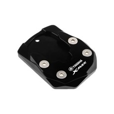 XMAX 사이드 스탠드클립 스탠드커버 보조발판 오토바이 발판튜닝, 블랙, 1개