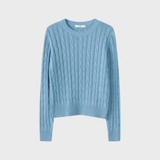 매장정품 탑텐 TOPTEN 여성) 수피마 코튼 케이블 스웨터_MSF1ER2701 MSF1ER2701 132816