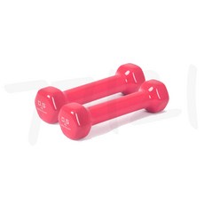 아이워너 PVC 컬러 아령, 0.5kg, 2개