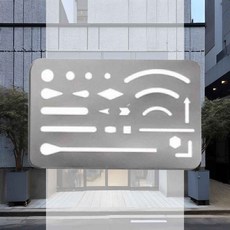 지우개판 건축제도용 제도도구 스테인레스 스테인레스스틸 금속작업대 디자이너필수도구