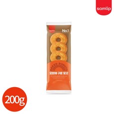 삼립 오븐에 구운 도넛, 200g, 6개
