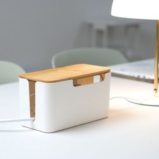 모노플랫 인테리어 우드 멀티탭 정리함 3구 x 2set, 2세트