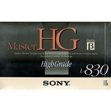 SONY 베타 비디오 카 MasterHG L-830MHGB