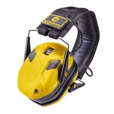 OPSMEN M300X 총기 범위용 귀 보호 청력 보호 헤드폰을 위한 소음 감소 마이크 4개 향상된 귀마개 - 옐로우, OPSMEN EARMOR 택티컬 귀 보호, 24dB