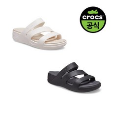 크록스 (26년) 여성 CROCS BOCA STRAPPY WEDGE 2종 택1 (26SWSD207434)