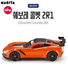 시쿠 쉐보레 콜벳 ZR1 다이캐스트 SK1534, 혼합색상, 1개