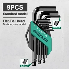 GREENERY 그린너 확장형 레인보우 렌치 육각 세트 다기능 숏 암 툴 유니버셜, 01 China Mainland, 03 039842