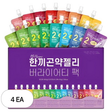 더존건강 한끼 곤약젤리 버라이어티 팩 30개입, 4.5kg, 4세트
